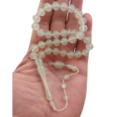 Kedi Gözü Fosforlu Tesbih,karanlıkta Parlayan Sistemli Püsküllü Tespih. - 3