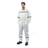 Şensel, Reflektörlü İş Tulumu, Beyaz -55E1810- İş Elbisesi - 1