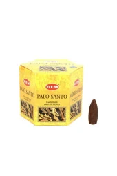 40 Adet Marka Palo Santo Aromalı Geri Akışlı Şelale Tütsü Konileri - 1