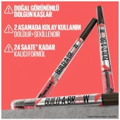 Maybelline New York Build a Brow 2in1 Kaş Kalemi ve Jeli Black Brown - 5