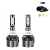 LED Far Uyumlu Ampulü Beyaz H9006 36W 4800Lm 12V / Laam806 - 1