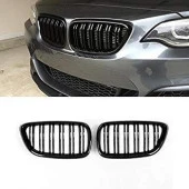 Bmw F22 Uyumlu M2 Piano Black Ön Panjur 2016+ - 1