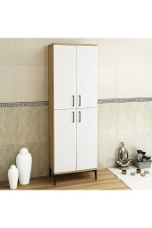 Kalender Dekor Rose-4 Çok Amaçlı Banyo Dolabı - 1