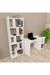 Kalender Dekor Avel Snow 120 Cm Çalışma Masası Takımı Aves01 - 2