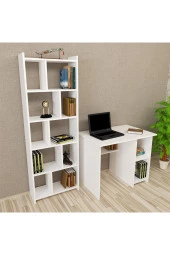 Kalender Dekor Avel Snow 90 Cm Çalışma Masası Takımı Avs01 - 2