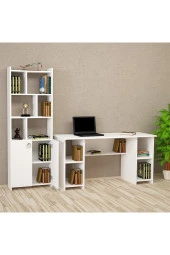 Kalender Dekor Avel-twins Mayra 145 Cm Çalışma Masası Takımı Avtm01 - 2