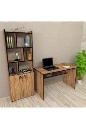 Kalender Dekor Ellen Mayra 120 Cm Çalışma Masası Takımı El04 - 3