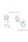 Kalender Dekor Lucas 02 120 Cm Çalışma Masası Lc04 thumbnail 4