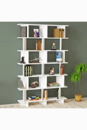 Kalender Dekor Azure-120 Raflı Kitaplık - 1