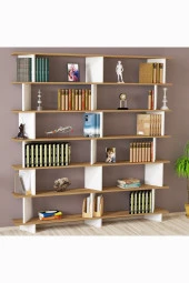 Kalender Dekor Azure-180 Raflı Kitaplık - 1