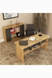 Kalender Dekor Merkür-1-5 Ofis Büro Masası Takımı - 3
