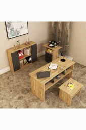 Kalender Dekor Merkür-1-2-5-7 Ofis Büro Masası Takımı - 3