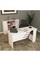 Kalender Dekor Steen-1-4 Ofis Büro Masası Takımı - 1