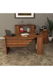 Kalender Dekor Steen-1-3-4 Ofis Büro Masası Takımı - 2