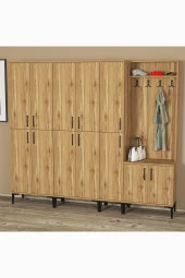 Kalender Dekor Rose-1-3-4-4 Portmanto Vestiyer Ayakkabılık thumbnail 1