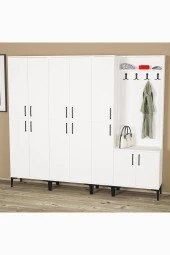 Kalender Dekor Rose-1-3-4-4 Portmanto Vestiyer Ayakkabılık thumbnail 1