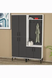 Kalender Dekor Rose-1-4 Portmanto Vestiyer Ayakkabılık thumbnail 1