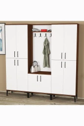 Kalender Dekor Rose-1-4-4 Portmanto Vestiyer Ayakkabılık thumbnail 1