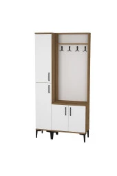 Kalender Dekor Rose-1-3 Portmanto Vestiyer Ayakkabılık - 3