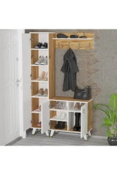 Kalender Dekor Sonia-1-3 Sn02 Ayakkabılık Vestiyer Portmanto thumbnail 2