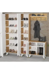 Kalender Dekor Sonia-1-3-4 Sn02 Ayakkabılık Vestiyer Portmanto - 3