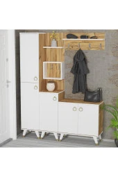 Kalender Dekor Sonia-1-2-3 Sn02 Ayakkabılık Vestiyer Portmanto - 1
