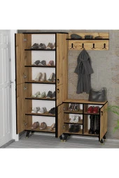 Kalender Dekor Sonia-1-4 Sn04 Ayakkabılık Vestiyer Portmanto thumbnail 2