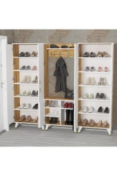 Kalender Dekor Sonia-1-4-4 Sn02 Ayakkabılık Vestiyer Portmanto thumbnail 2