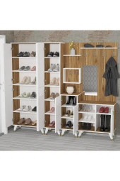 Kalender Dekor Sonia-5-2-3-4 Sn02 Ayakkabılık Vestiyer Portmanto - 2