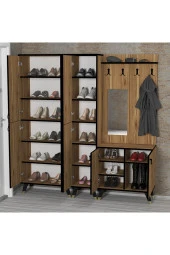 Kalender Dekor Sonia-5-3-4 Sn04 Ayakkabılık Vestiyer Portmanto thumbnail 2