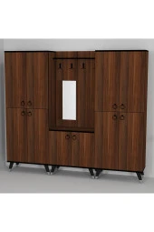 Kalender Dekor Sonia-5-4-4 Sn05 Ayakkabılık Vestiyer Portmanto - 3