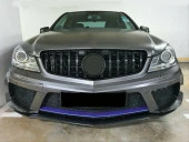 Mercedes W204 Uyumlu 2007-2014 C Serisi Panjur Gtr - Siyah - 4