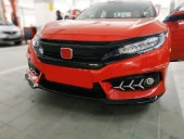 Honda Civic Uyumlu Fc5 2016-2020 Ön Panjur Rs - 1