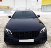 Mercedes W212 Uyumlu 2013-2015 E Serisi Gtr Panjur - Siyah (Makyajlı Kasa) - 4