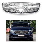 Mercedes W447 Uyumlu Diamond Panjur - Krom Kampanya - 4