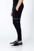 Erkek Regular Fit Çok Cepli Sade Eşofman Altı - 4