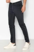 Erkek Regular Fit Süper Rahat Likralı Renkli Kot Pantolon - 12