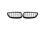 Bmw 3 Uyumlu Serisi E92 2006-2009 M3 Böbrek (Cift Cızgı Panjur) Piano Black - 1