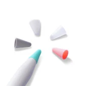 Coofbe Slikon 5 Renk 10 Adet Apple Pencil 1 Kalem Ucu Apple Pencil 2 Kalem Ucu Pürüzsüz Yapı - 2