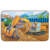 60 Parça Ahşap Elma Ev Bulmaca Yapboz Eğitim Gelişim - 1