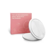 Valkyrie 1X 5X LED Işıklı Makyaj Aynası - Cep Çanta Cüzdan Aynası - 2