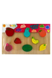 ahşap bul tak puzzle meyveler - 2