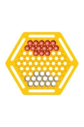 Toys Aboline Oyunu Plastik Abbalone Abolone Oyunu Altıgen Strateji Zeka Ve Akıl Oyunu - 4