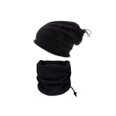 KARCAMP UNISEX 3'LÜ POLAR BERE-BOYUNLUK-KESİK ELDİVEN SETİ - 2