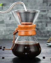 Campout Filtre Kahve Cam Set 400ml - 10