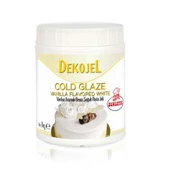 Ovalette Vanilya Aromalı Beyaz Soğuk Pasta Jeli 1 kg - 1