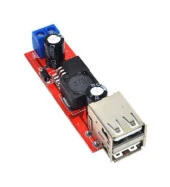 Çift USB Çıkışlı 9V/12V/24V/36V - 5V 3A Gerilim Azaltıcı Modülü thumbnail 2