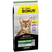 Pro Plan Sterilised Hindi Etli Kısırlaştırılmış Yetişkin Kedi Maması 10 + 2 KG - 1