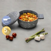 Emsan Perge Döküm Derin Tencere 20 cm thumbnail 1