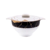 Jumbo Marble Bone 61 Parça 12 Kişilik Yemek Takımı thumbnail 6